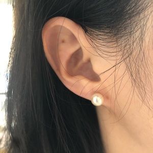 Mikimoto Jewelry - Mikimoto 7mm Ayoka Stud Earrings in 18K White Gold Mikimoto Jewelry - Mikimoto 7mm Ayoka Stud Earrings in 18K White Gold